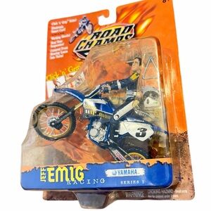 Road Champs MXS Jeff Emig Series 2 Collectible Action Figure and Dirt Bike Set